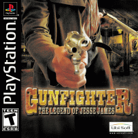 Gunfighter The Legend of Jesse James Playstation  box art